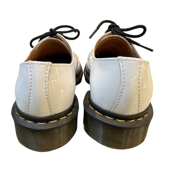 Dr. Martens 1461 White Patent Lamper 3-Eye Oxfords NWOB Women Size 7L / Men 6M - Picture 6 of 13